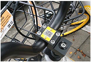 国巨无线模块应用在中国的共享单车